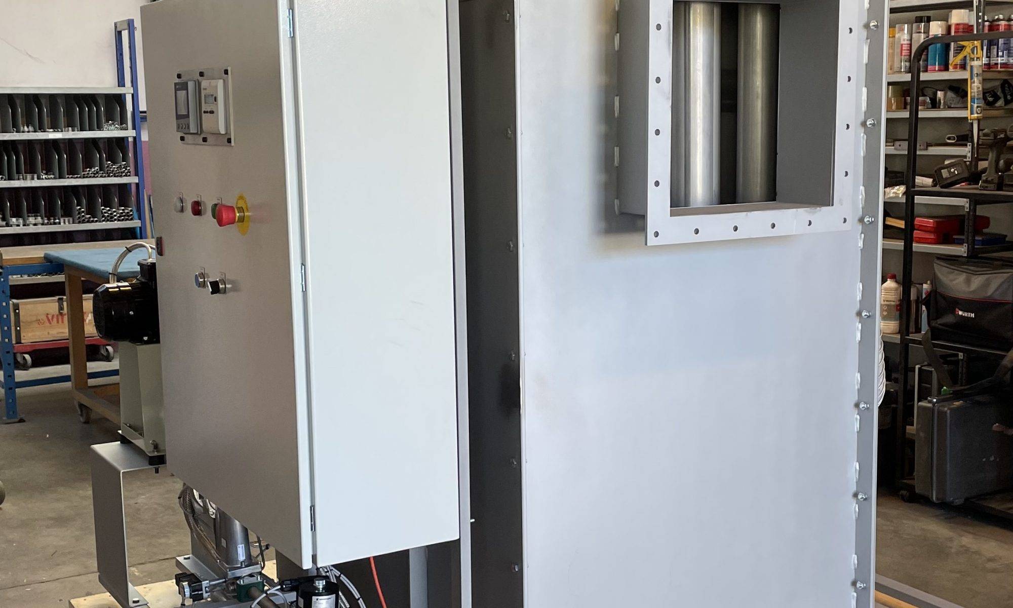 générateur d'air chaud indirect (echangeur fumées/air)
